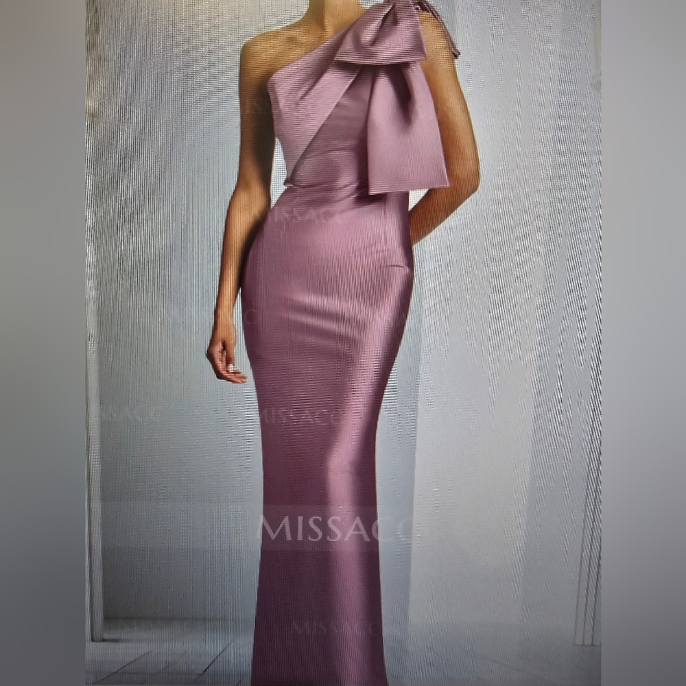 Elegant Pink Satin Gown